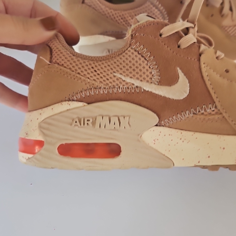 Nike Air Max Women's Sneakers - Dusty Pink and Cream - Picture 6 of 6